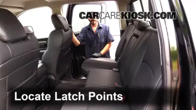 2013 Ram 1500 Sport 5.7L V8 Crew Cab Pickup Car Seats Install